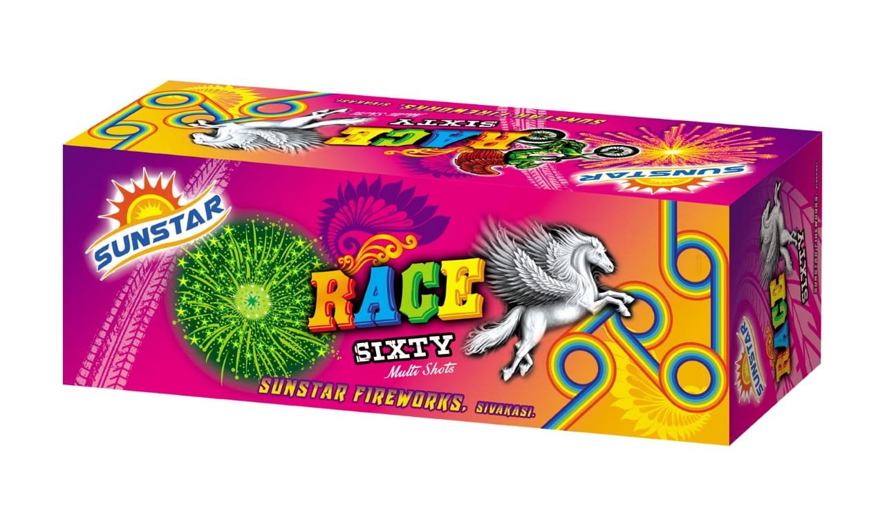 60 Multi colour Shots