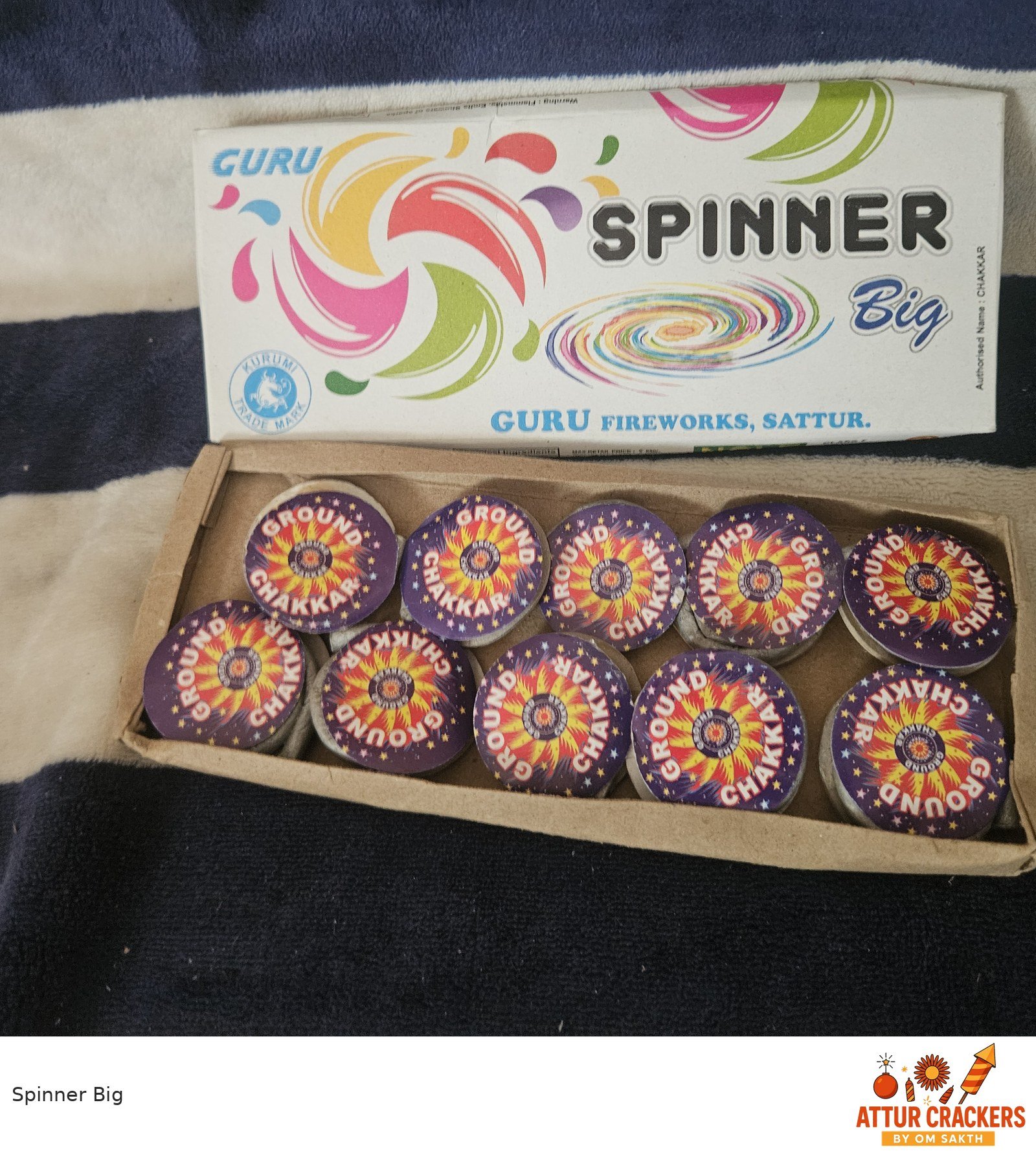 Attur Crackers - Spinner Big Ground Chakkar
