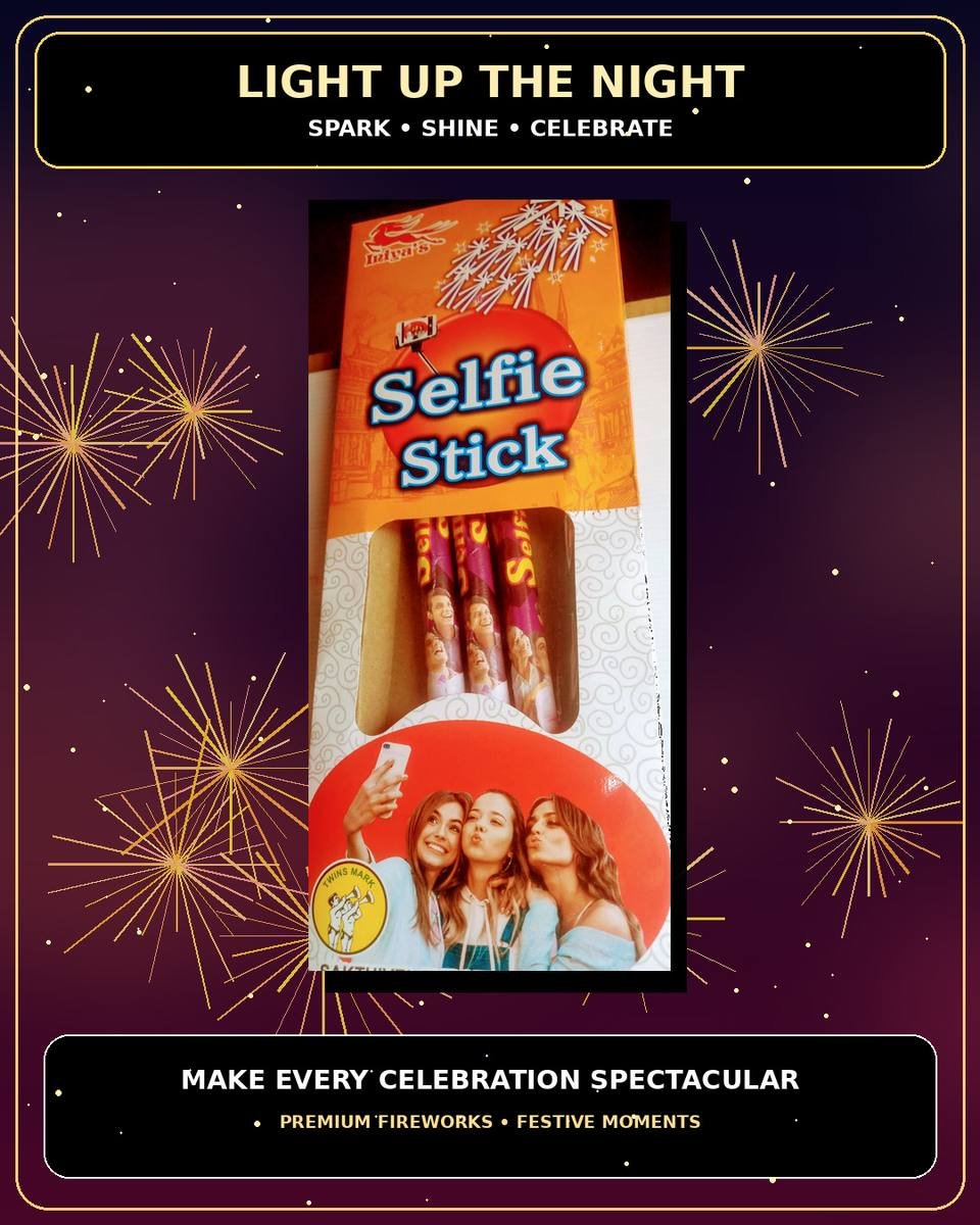 Attur Crackers - Selfie Stick Fancy Firework