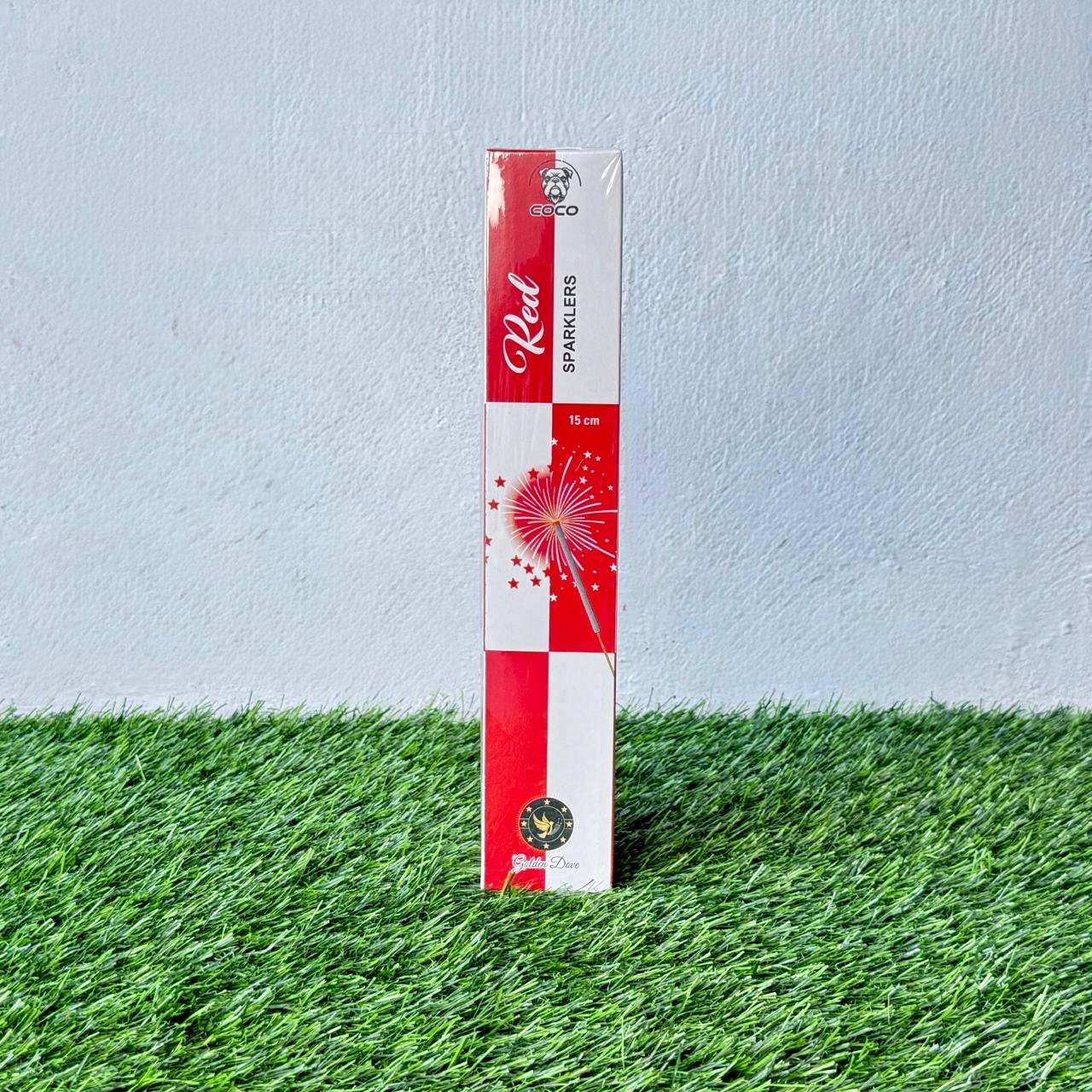 Attur Crackers - 15 cm Red Sparklers