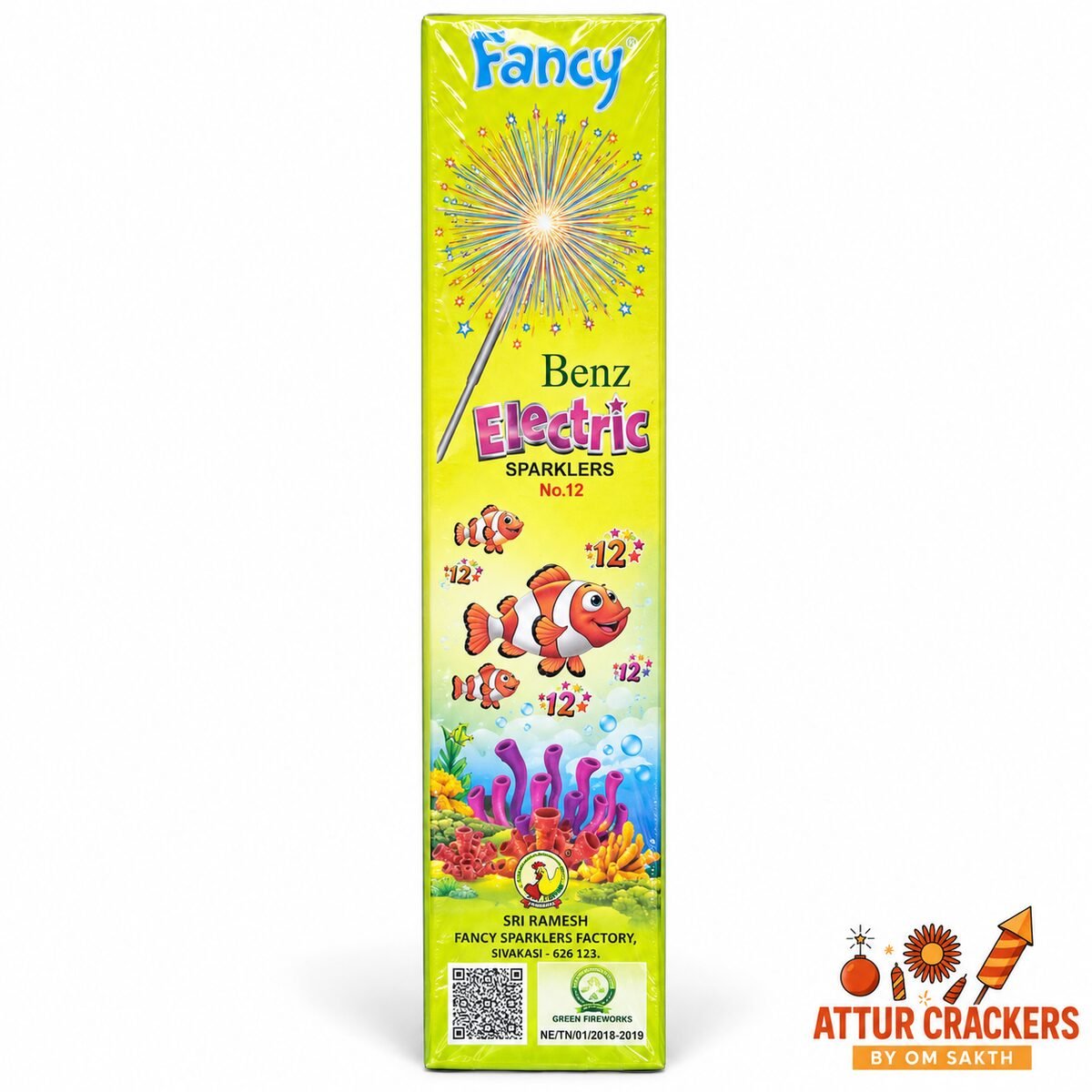 12 cm Sparklers (Ramesh)