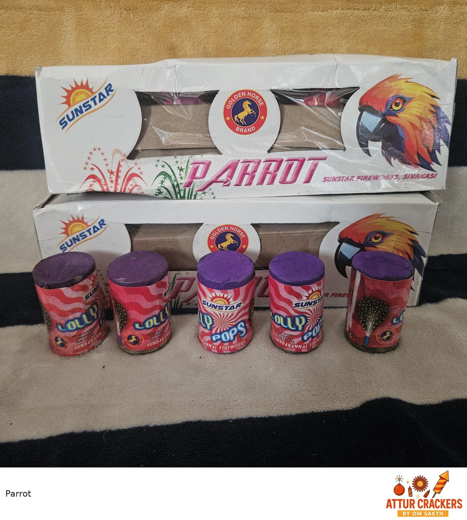 Attur Crackers - Parrot